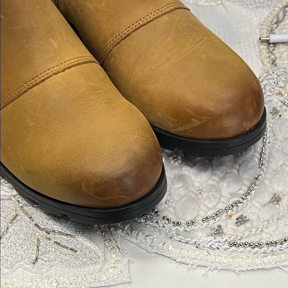 🎉HP🎉 Sorel Brown Leather Ankle Booties (Size 7) - Picture 16 of 16